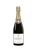 Champagne Rosé Francés Lamotte & Cie - 1 Botella 750 ml - Champagne Rosado Equilibrado con Burbujas Finas - Fabricado en Francia