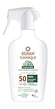 Ecran Sunnique, Leche Protectora Natural Sfp50, con Algas 100% Ecológicas, Resistente al Agua - 300 Mililitros