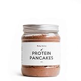 BODY GENIUS Protein Pancakes (Chocolate). 400g. Tortitas Proteicas Sin Azúcar Añadido. Con Proteína Whey Isolate y Harina de Avena. Hecho en España.