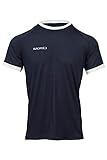 Sundried Aptitud Hombres Camiseta Retro Running Training (Reciclado EcoTech) (Armada, L)