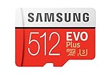 SAMSUNG EVO Plus 512GB microSD + Adaptador