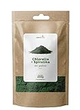 carefood Chlorella + Spirulina en polvo orgánica - 125 G