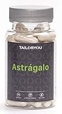 TAILORYOU Astrágalo - 200 mg Extracto de Raíz de Astragalus Membranaceus - 60 Cápsulas Vegetales de Complemento Alimenticio Vegano con Propiedades Anti-envejecimiento. Envase para 2 Meses.