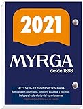 Taco calendario myrga sobremesa Nº 3 2021