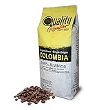 Café en grano natural. 100% Arabica. Origen único Colombia, 1kg. Tostado artesanal.