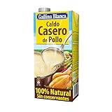 Gallina Blanca Caldo Casero de Pollo, 100% Natural, 1L