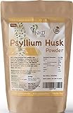 Psyllium Husk Powder de NKD Living (500g) | Probado para metales pesados, microorganismos y más de 500 pesticidas