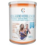 Colágeno Con Magnesio – Vitamina C – Ácido Hialurónico - Colágeno hidrolizado en polvo con magnesio Para la Salud de Tus huesos y articulaciones – 300 gramos