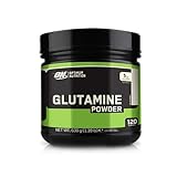 Optimum Nutrition ON Glutamine, l Glutamina en Polvo, Aminoacido, Suplementos para Ganar Masa Muscular, Sin Sabor, 200 Porciones, 1 kg