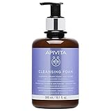 Apivita Foam Cleanser Face & Eye LIMITED EDITION with Olive & Lavender 300ml