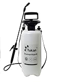 GLORIA Tukan Pulverizador a presión 5 litros, Rociador de jardín para el cuidado de las plantas, Capacidad de llenado 5 L, Boquilla ajustable