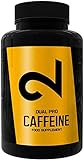 DUAL Pro CAFFEINE | Cafeína 100% Pura Certificada por Laboratorio | 120 Pastillas De Cafeína De Dosis Alta | Sin Aditivos Adicionales, Vegano y Sin Gluten | Suministro De 4 Meses | Hecho En la UE
