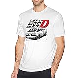 XCNGG Camiseta de algodón Fujiwara Tofu con inicial D para hombre