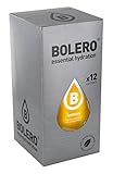 Bolero Bebida Instantánea sin Azúcar, Sabor Limón - Paquete de 12 x 9 gr - Total: 108 gr