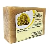 Jabón de Azufre - Jabonería Artesanal - jabones elaborados en frío - No contienen colorantes, conservantes químicos, tensioactivos y parabenos - 100% natural
