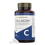 NUTRISSIMO Colágeno + Ácido Hialurónico + Biotina + CoQ10 + Vitaminas A, C (no ácida), D y B12 + Zinc | 90 cápsulas | Articulaciones Resilientes y Piel Radiante | Hidrolizado Alta Concentración