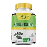 Espirulina orgánica 90 Cápsulas de Nutricite-Bio - 400mg - Espirulina bio para estimular la energia y reducir la fatiga