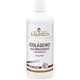 Ana Maria Lajusticia - Colágeno con magnesio y vitamina c – 1 litro (sabor cereza) articulaciones fuertes y piel tersa. Regenerador de tejidos con colágeno hidrolizado. Envase para 30 días.