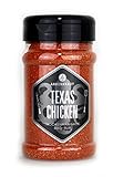 Texas Chicken - Condimento de barbacoa para alitas y pollo, 200 gr