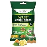 Herbion Naturals Cough Drops with Ivy Leaf, Thyme & Licorice Extracts – 25 Drops – Herbal Expectorant – Relieves Cough, Sore Throat & Bronchial Irritation – for Adults & Children