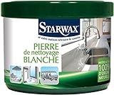 Starwax 30600 piedra de limpieza Blanca 100% de origen natural