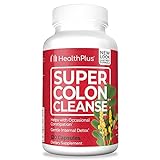 Health Plus Super Colon Cleanse: 10-Day Cleanse -Detox | 3 Cleanses, 120 Count (Pack of 1)