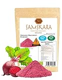 Remolacha en Polvo Ecológico | SAMSKARA SUPERFOODS | Organic Certified Beetroot Powder | BIO Algae (1kg)