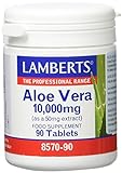 Lamberts Aloe Vera 10000mg - 90 Tabletas