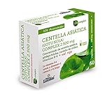 NATURE ESSENTIAL | Centella asiatica COMPLEX 2500 mg 60 Cápsulas vegetales con castaño de indias, vid roja, ginkgo Biloba y Vitamina B-6
