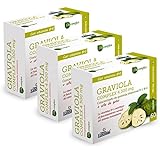 Graviola (Complex) 4.300 mg - Con graviola, uña de gato, vitamina B-1, vitamina B-2 y vitamina B-6-60 Capsulas (Pack 3 unid.)