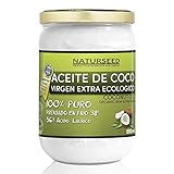 Naturseed - Aceite de coco Virgen Extra Orgánico - Para uso Estético, en Cocina y Masajes, 500 ml